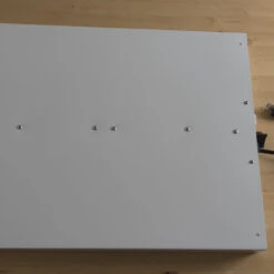 Compact Seedling Light Cart – 6 Trays, 120 Watts -SeedGarden Store 07467 01 two bulb fixture 1